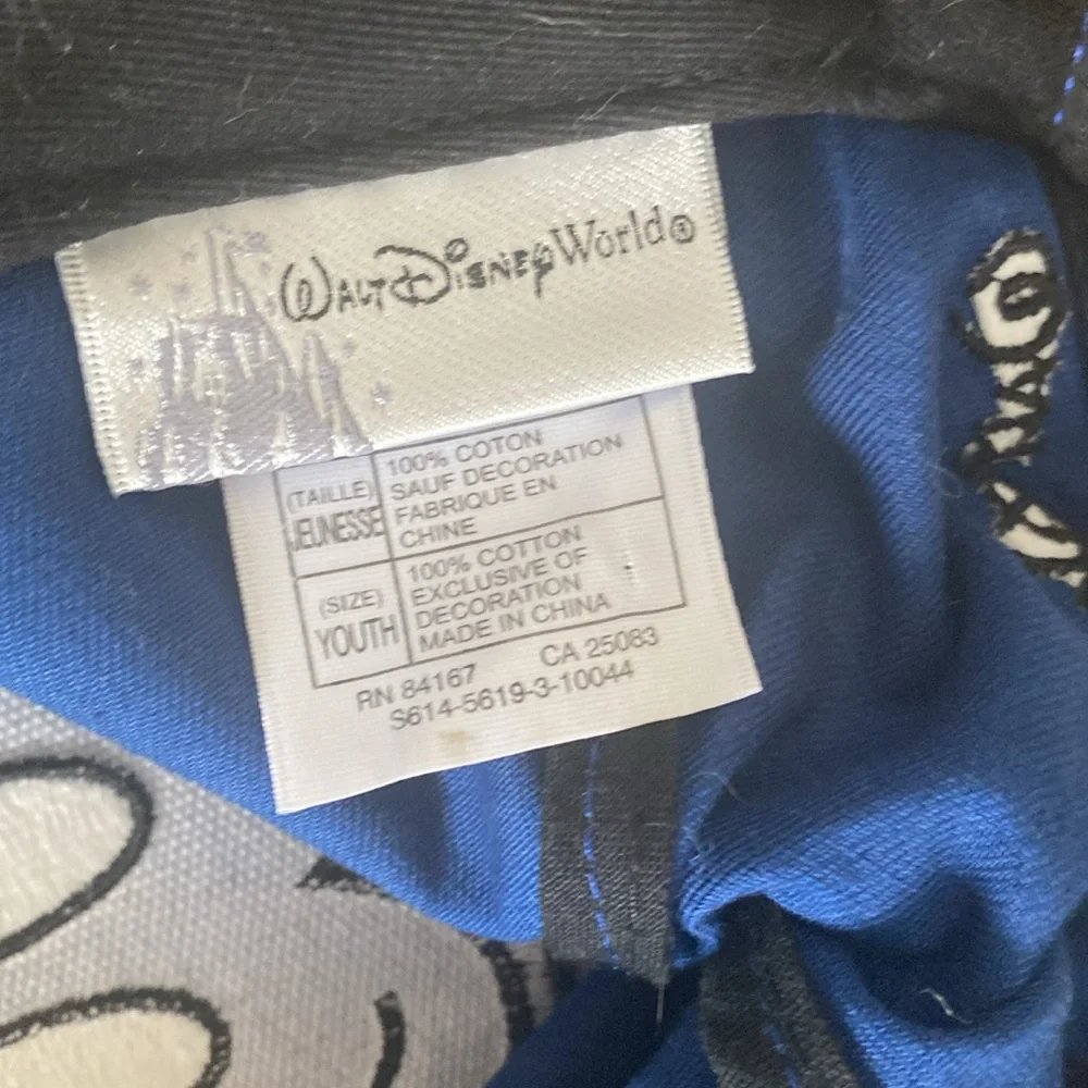 Walt Disney World Mickey Mouse Ears Adjustable Back Hat, Youth OS